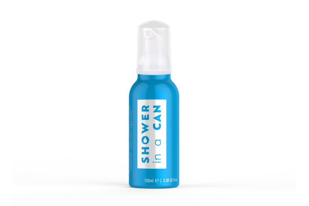 Shower in a Can | Antibacterial Soap for Hands, Hair and Body